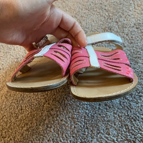 mini boden butterfly sandals 13.5 (31) - Picture 2 of 4